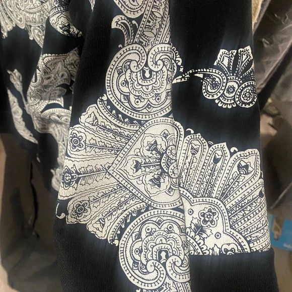 McQ black puzzle print sweater